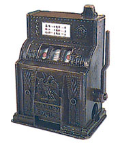 Dollhouse Miniature Slot Machine Pencil Sharpener